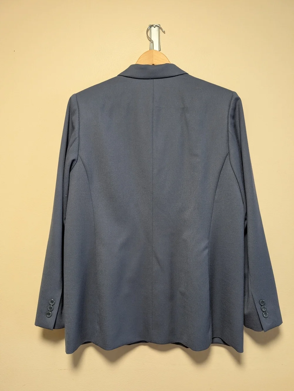 Pendleton 100% Virgin Wool Blazer Slate Blue Size 14